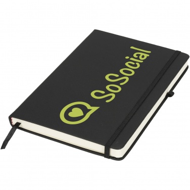 Logo trade promotional giveaways image of: Rivista medium notebook