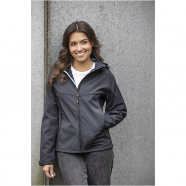 Logotrade promotional giveaway picture of: Coltan women’s GRS recycled softshell jacket