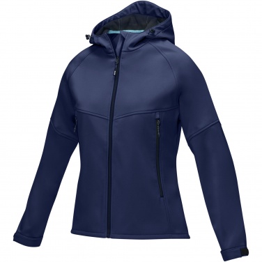 Logo trade promotional items picture of: Coltan women’s GRS recycled softshell jacket