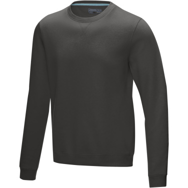 Logotrade business gifts photo of: Jasper men’s organic recycled crewneck sweater