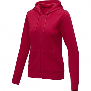 Logo trade corporate gifts image of: Theron women’s full zip hoodie