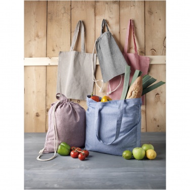 Logotrade promotional gift picture of: Pheebs 210 g/m² recycled gusset tote bag 13L