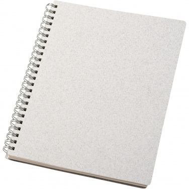 Logo trade promotional products picture of: Bianco A5 size wire-o notebook