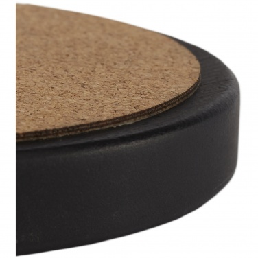 Logo trade advertising products picture of: Kivi 10W limestone/cork wireless charging pad