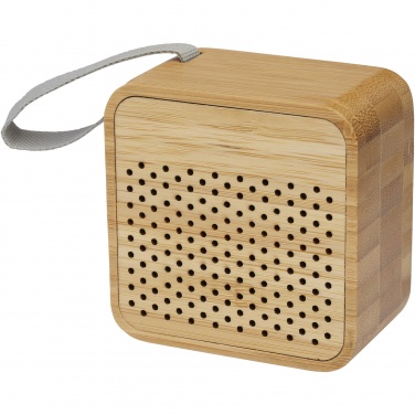 Logo trade advertising products image of: Arcana bamboo Bluetooth® speaker