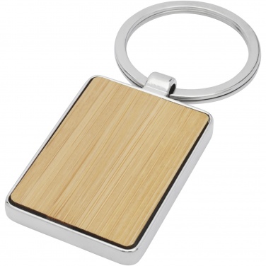 Logotrade corporate gifts photo of: Neta bamboo rectangular keychain