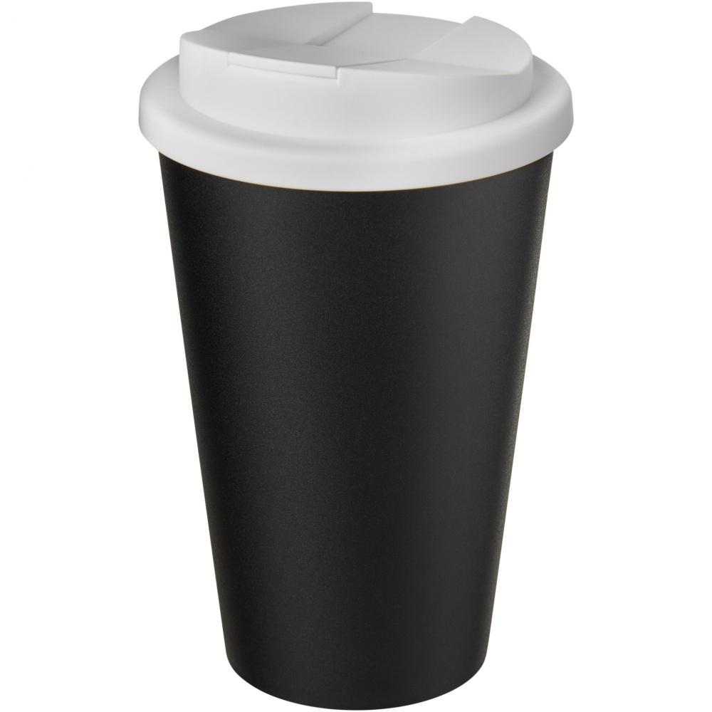 Logo trade promotional giveaways image of: Americano® Eco 350 ml recycled tumbler with spill-proof lid