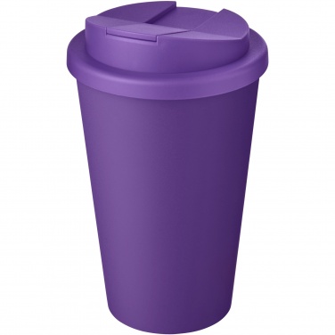 Logo trade advertising products image of: Americano® Eco 350 ml recycled tumbler with spill-proof lid