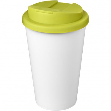 Logo trade corporate gifts picture of: Americano® Eco 350 ml recycled tumbler with spill-proof lid