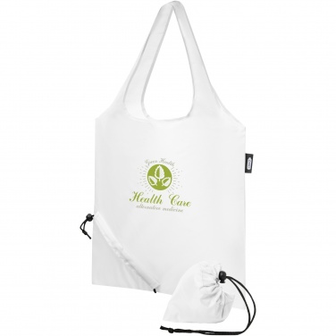 Logo trade advertising product photo of: Sabia RPET foldable tote bag 7L