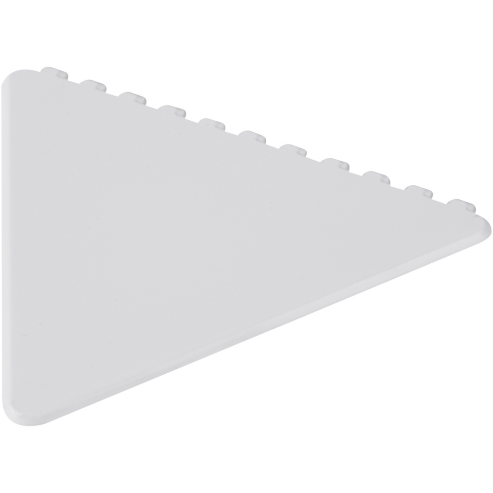 Logotrade promotional item image of: Frosty triangular recycled plastic ice scraper