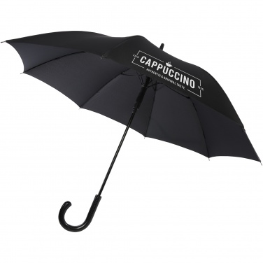 Logotrade business gift image of: Fontana 23" auto open umbrella with carbon look and crooked handle