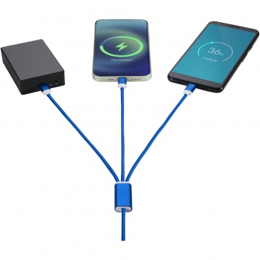 Logo trade promotional giveaways image of: Versatile 5-in-1 charging cable