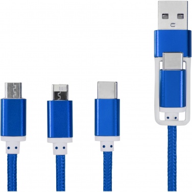 Logo trade promotional gifts image of: Versatile 5-in-1 charging cable