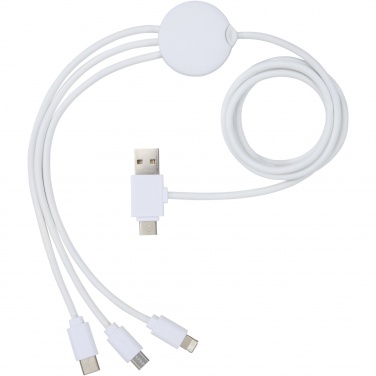 Logotrade promotional merchandise photo of: Pure 5-in-1 charging cable with antibacterial additive