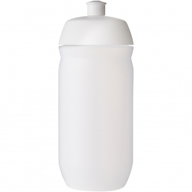 Logo trade promotional products image of: HydroFlex™ Clear 500 ml squeezy sport bottle