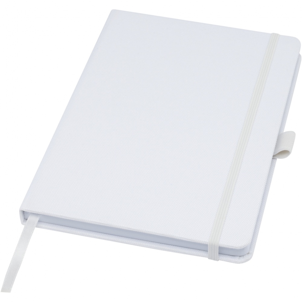 Logotrade corporate gift image of: Honua A5 recycled paper notebook with recycled PET cover