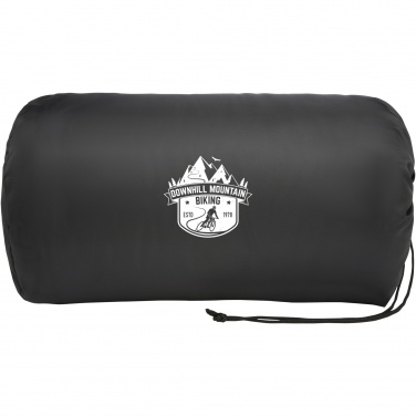 Logo trade business gift photo of: Marigold GRS certified RPET polar fleece and sherpa blanket