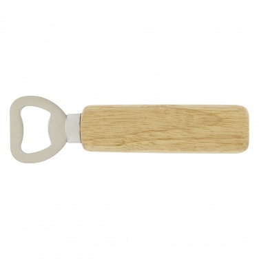 Logo trade promotional merchandise image of: Brama wooden bottle opener