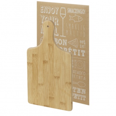 Logotrade promotional giveaways photo of: Quimet bamboo cutting board