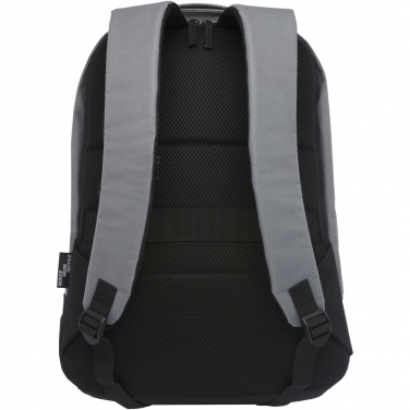 Logo trade business gift photo of: Cover GRS RPET anti-theft backpack 18L