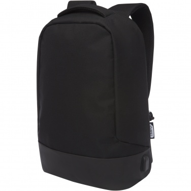 Logo trade promotional items picture of: Cover GRS RPET anti-theft backpack 18L