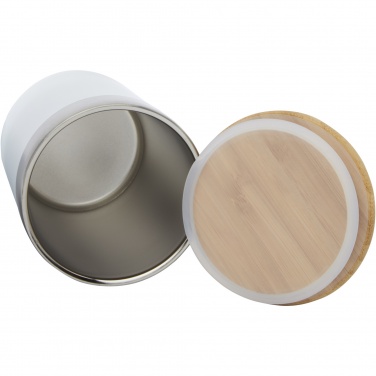 Logotrade promotional giveaways photo of: Lagan 300 ml stainless steel tumbler with bamboo lid
