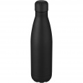 Cove 500 ml vacuum insulated stainless steel bottle, Solid black