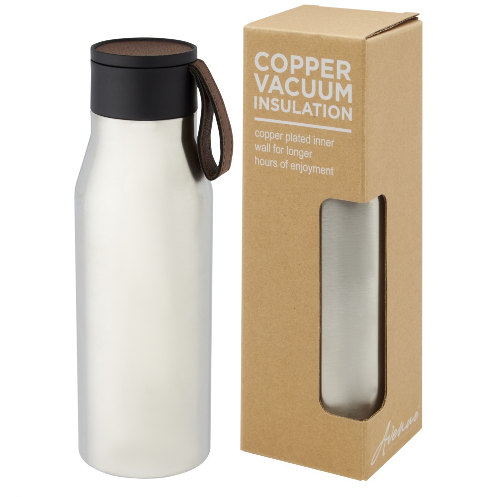 Logo trade promotional giveaways picture of: Ljungan 500 ml copper vacuum insulated stainless steel bottle