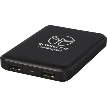 Logotrade promotional item picture of: Gleam 5000 mAh ultra slim light-up power bank