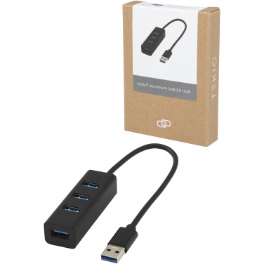 Logotrade promotional merchandise photo of: ADAPT aluminum USB 3.0 hub