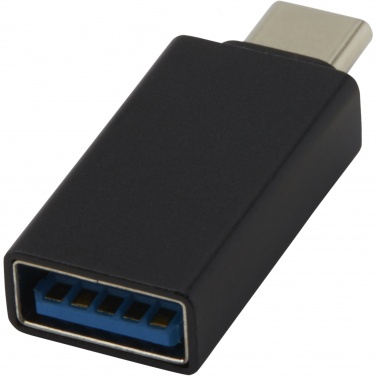 Logotrade corporate gift image of: ADAPT aluminum USB-C to USB-A 3.0 adapter