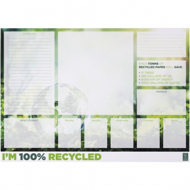 Logotrade corporate gift picture of: Desk-Mate® A2 recycled notepad