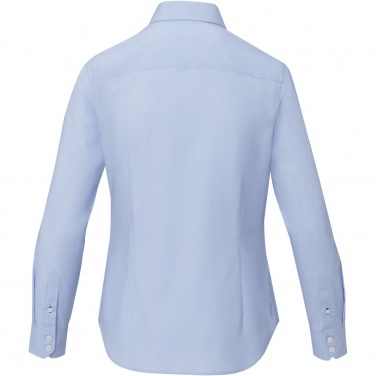 Logo trade promotional giveaways picture of: Cuprite long sleeve women's organic shirt