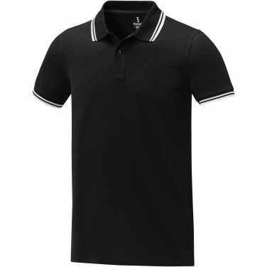 Logo trade promotional items picture of: Amarago short sleeve men's tipping polo