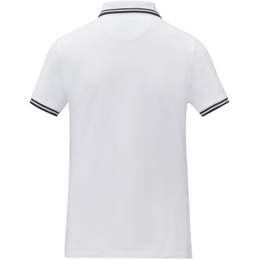 Logo trade corporate gifts image of: Amarago short sleeve women's tipping polo