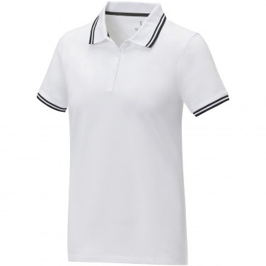 Logo trade business gifts image of: Amarago short sleeve women's tipping polo
