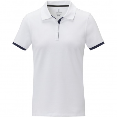 Logotrade corporate gifts photo of: Morgan short sleeve women's duotone polo