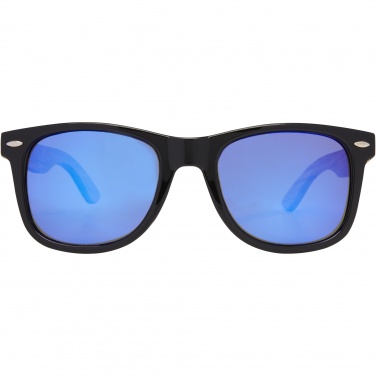 Logotrade promotional merchandise image of: Hiru rPET/wood mirrored polarized sunglasses in gift box