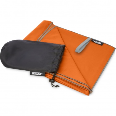 Logo trade promotional giveaways picture of: Pieter recycled PET ultra lightweight and quick dry towel 130 x 80 cm