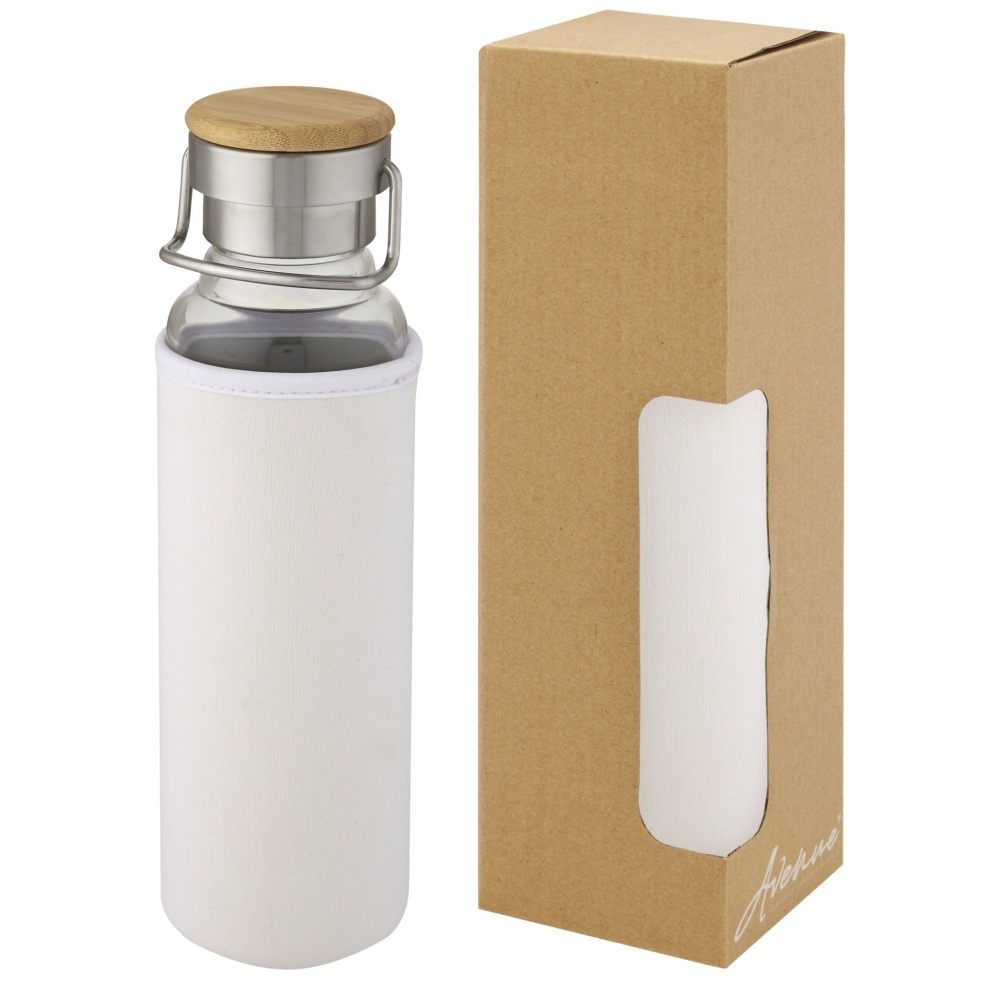 Logotrade promotional giveaway picture of: Thor 660 ml glass bottle with neoprene sleeve