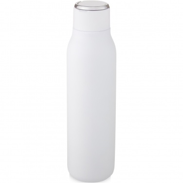 Logo trade promotional gift photo of: Marka 600 ml copper vacuum insulated bottle with metal loop