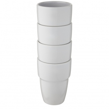 Logo trade business gift photo of: Staki 4-piece 280 ml stackable mug gift set
