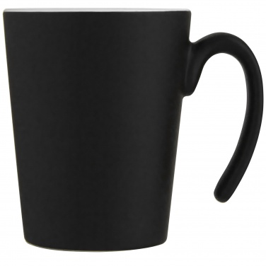 Logo trade advertising product photo of: Oli 360 ml ceramic mug with handle