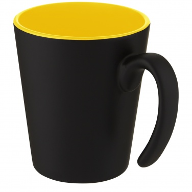 Logo trade advertising products picture of: Oli 360 ml ceramic mug with handle