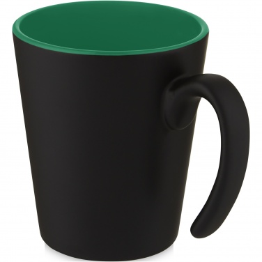 Logo trade advertising product photo of: Oli 360 ml ceramic mug with handle