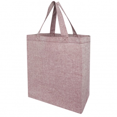 Logo trade promotional gift photo of: Pheebs 150 g/m² recycled gusset tote bag 13L