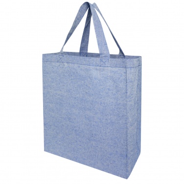 Logo trade promotional gifts image of: Pheebs 150 g/m² recycled gusset tote bag 13L