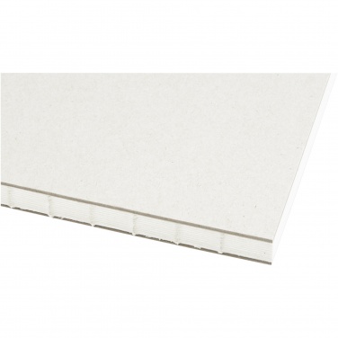Logo trade promotional giveaways image of: Dairy Dream A5 size reference recycled milk cartons spineless notebook