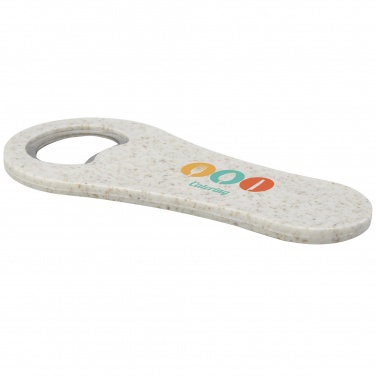 Logo trade business gift photo of: Schyn wheat straw bottle opener